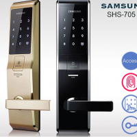 Khóa cửa điện tử, vân tay Samsung SHS-H705
