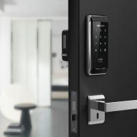Lắp đặt khóa cửa điện tử Samsung SHS-2920 – giải pháp an ninh hiện đại