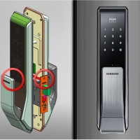 Những điều cần biết khi lắp đặt khóa thông minh Samsung cho cửa cũ
