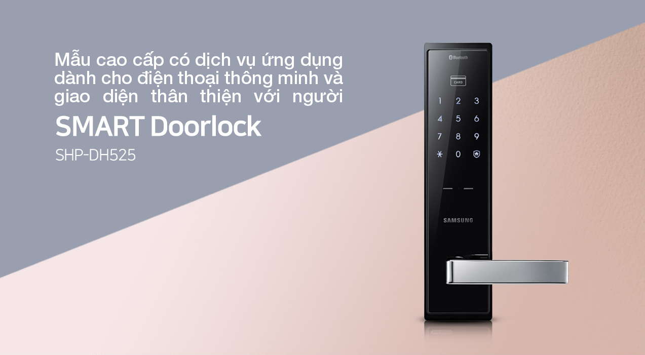 Hướng dẫn chi tiết ứng dụng khóa vân tay Doorlock của Samsung