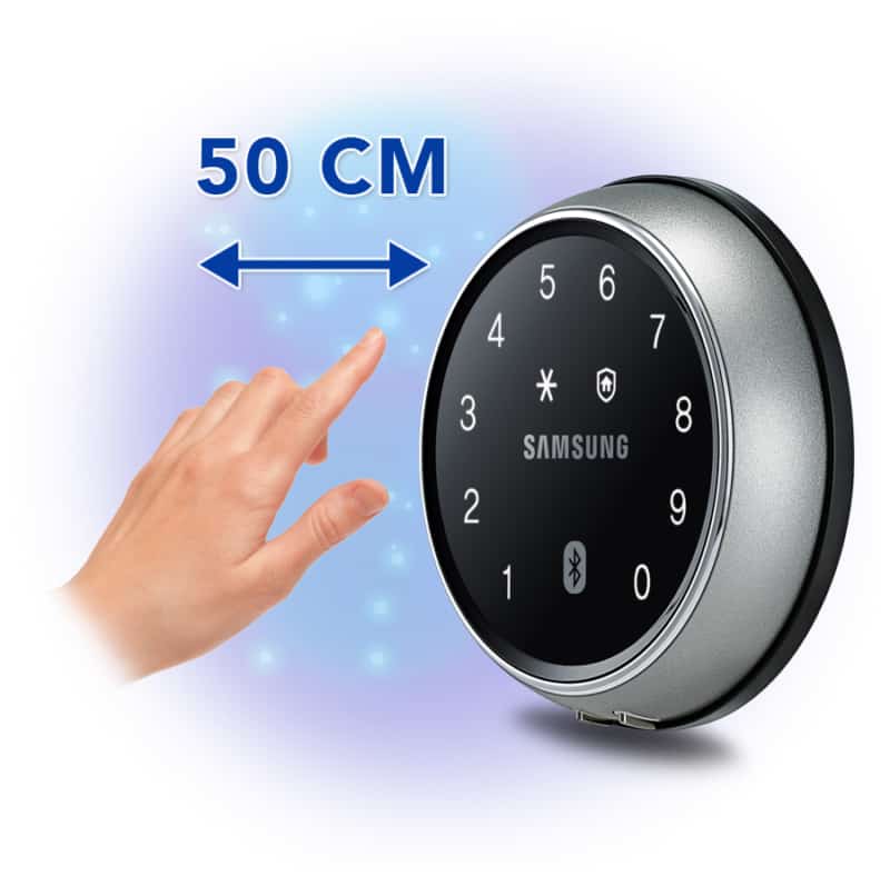 Hệ thống an ninh vượt bậc của khóa cửa Samsung SHP-DS705