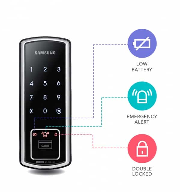 Đánh giá chung về khóa cửa điện tử Samsung SHS-D600 chính hãng
